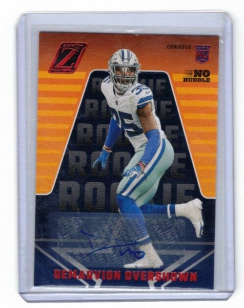 2023 Panini Zenith - Rookies No Huddle Autographs #128 DeMarvion Overshown