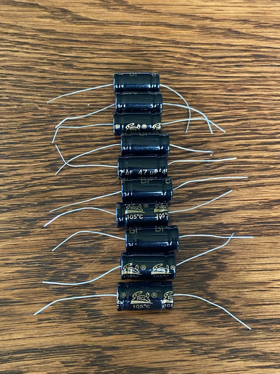 Elko Bipolar Axial 27,0uF 27uF 100V 10% 13x27mm 85°C NEW [2 - Foto 6