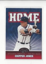 2005 Leaf Home/Road #4H Chipper Jones (Home) Braves