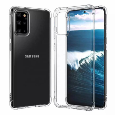 Stoßfeste Hülle Galaxy A15/A14/A54/A34 5G/A24/A05S/A04S Rückseite Klar Gel Silikon