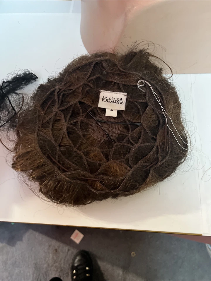 Topper de pelo castaño Estetica “top Tress” Foto 4 de 4