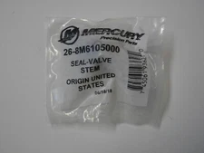 Mercury Marine Quicksilver 26-8M6105000 outboard valve stem seal OEM