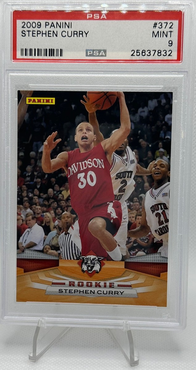 2009-10 Panini #372 Stephen Curry (RC) (PSA 9) | eBay