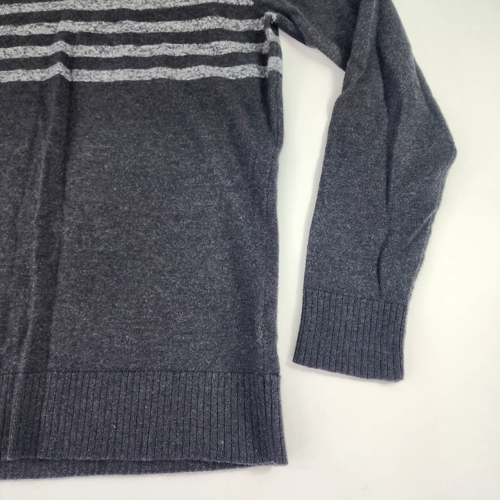 smartwool sparwood stripe merino wool blend pullover sweater