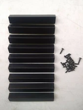 Set Of 9 Cabinet Dresser Drawer Handles with Screws for Restoration