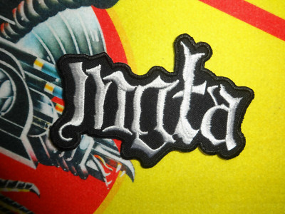Mgla Shape Patch Black Metal Archgoat Battle Jacket 666