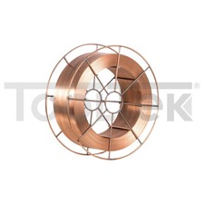 BOBINA FILO RAMATO 0,8mm 15Kg SALDATURA GAS ACCIAIO SALDARE SALDATRICE