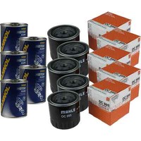 5X Original Mahle / Knecht ÖLfilter Oc 995 + 5X Sct Motor Flush MotorspüLung
