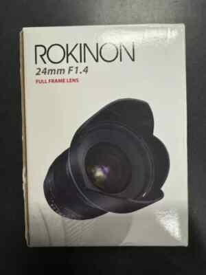 24mm F1.4 ROKINON ED UMC PRIME WIDE LENS for SONY E CAMERAS NEW in BOX