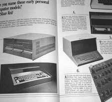 Apple 1 Steve Jobs Altair 8800 UNIVAC IBM Bob Moog Woz Blue Box Enigma Machine
