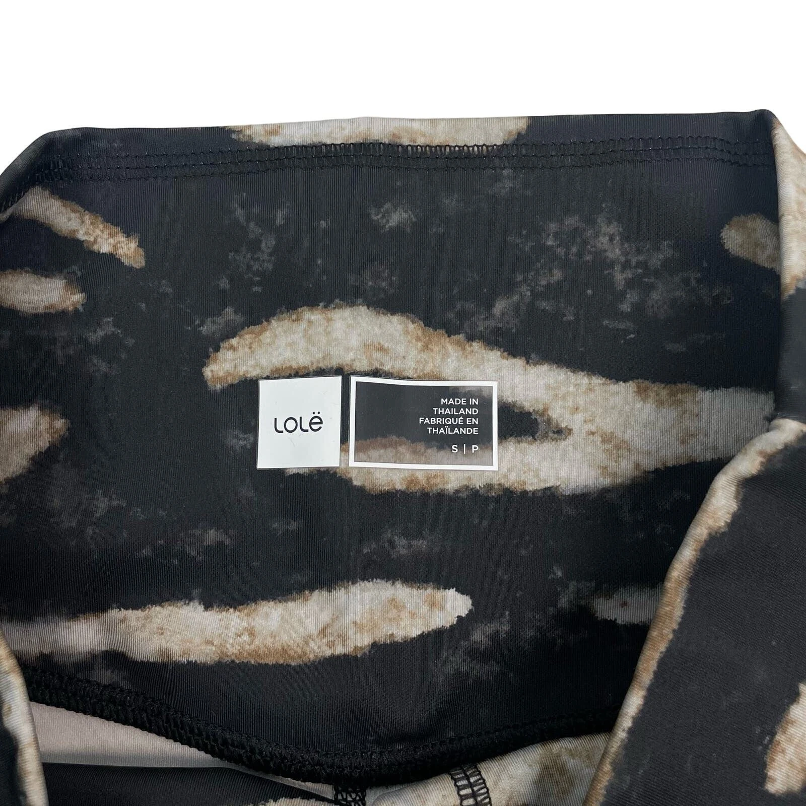 lole burst high-waisted ankle sand dunes leggings