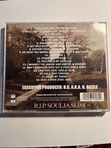 Life After Cash Money by B.G. (CD, 2004, Koch USA) CD COMPLETE IN CASE - Picture 3 of 3