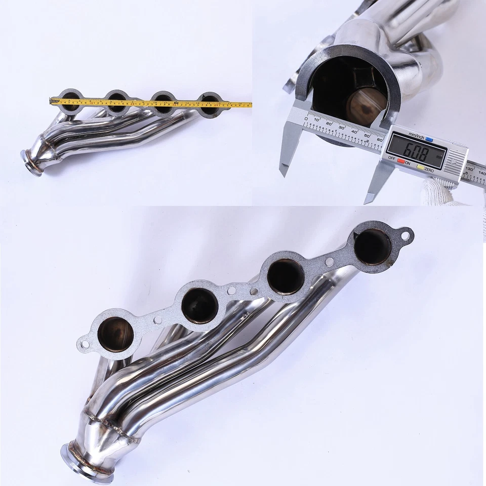 Cabeçalhos de caminhão para 60-86 C-10 LS Chevy GMC LS1 LS2 LS3 LS6 LS9 (troca de conversão) - Imagem 3 de 4