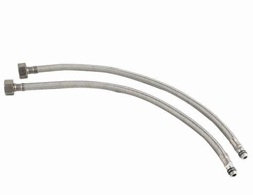 Bathroom Taps Single Hole Waterfall Tap Basin Mixer Tap Sink Black 2 Hose - Picture 7 of 7