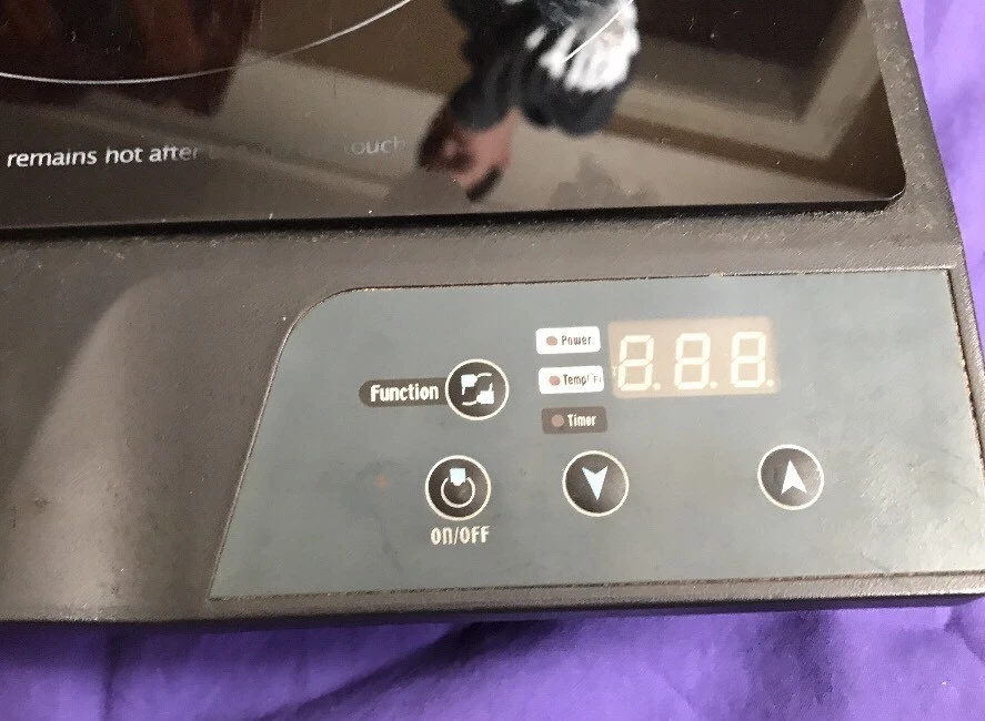 Estufa de inducción BergHOFF 1600 vatios 1810003 ESTUFA PLACA CALIENTE ÚNICA USADA Foto 3 de 4