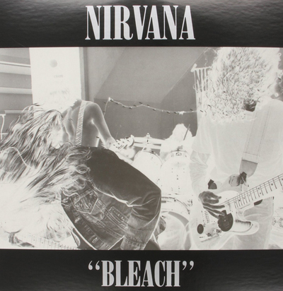 Nirvana BLEACH DELUXE EDITION 2LP vinyl record with Japanese obi