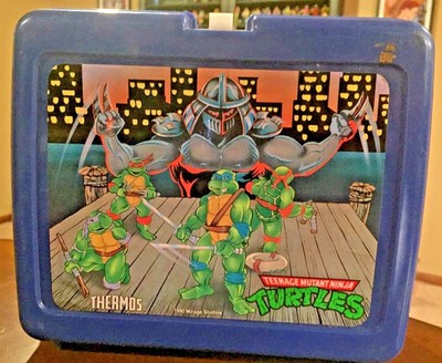 ninja turtle lunch box with thermos