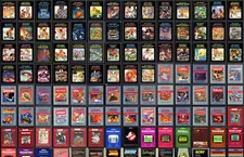 Atari Games W/Instructions