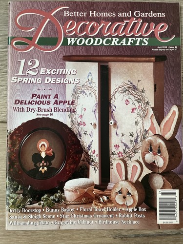 Vintage 1990s Decorative Woodcrafts Magazine - Better Homes and Gardens Lot 8 - Picture 8 of 13