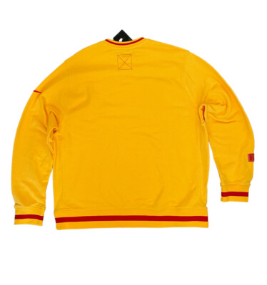 nike men's sportswear club fleece colorblock crewneck sweatshirt