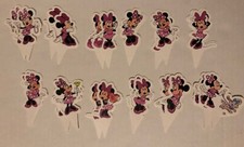 24 Pack Minnie Mouse Cupcake Toppers Birthday...