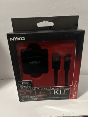 Switch Power Kit - Portable AC Adapter for Nintendo Switch, Switch Lite, and ...