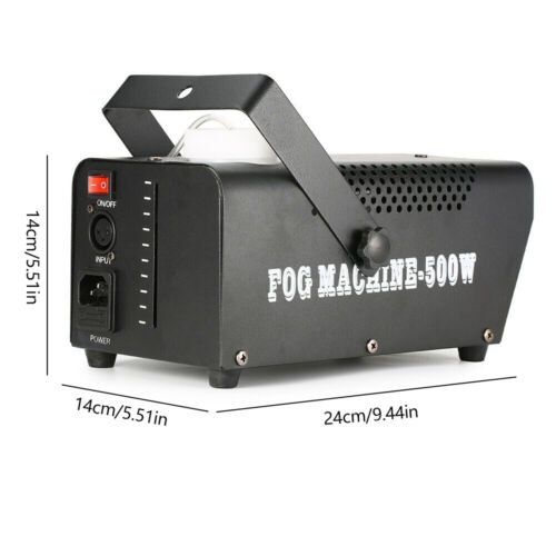 500W Nebelmaschine Rauchmaschine Bühneneffekt Für Hochzeit Dj Fog Machine 0.5L - Bild 2 von 10