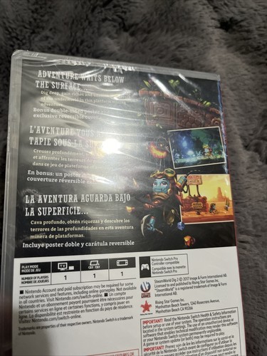 **NEW/SEALED** SteamWorld Dig 2 (Nintendo Switch) - Picture 7 of 15