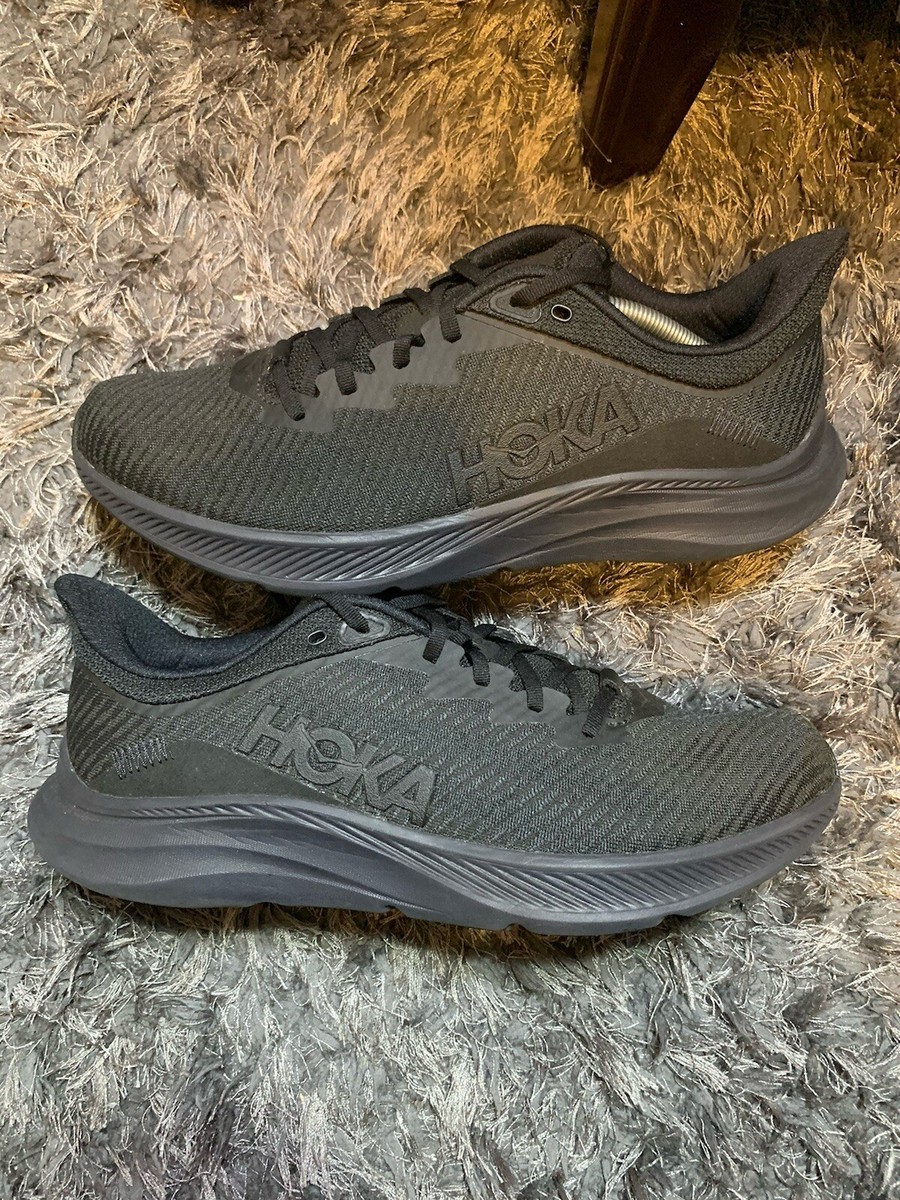Size 12.5 D - Hoka One One Solimar Triple Black 1123074 BBLC 