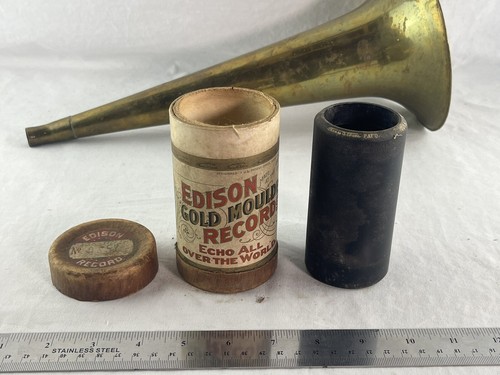 OG Edison Record/Sleeve con cappuccio così com'è, disco non testato - vari titoli ineguagliati - Foto 7 di 9