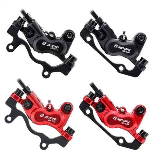 ZOOM HB876 MTB Bike 4-Piston MTB Hydraulic Disc Brake Set 850/1500MM - Picture 4 of 20