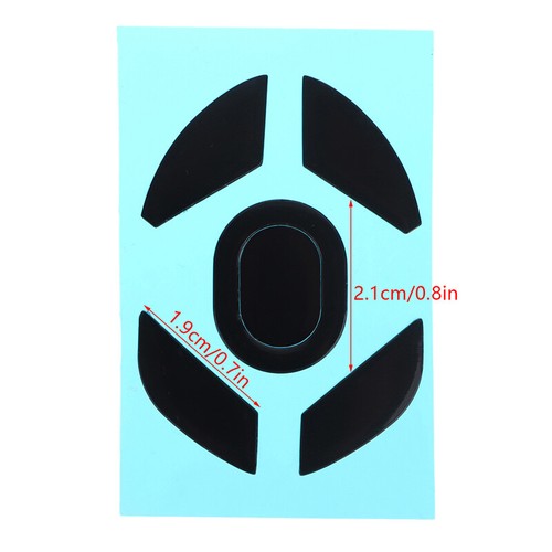 1Set Ultraglide Mouse Feet Mouse Skate for Darmoshark M3 Mouse Glides Curve _xi - Afbeelding 2 van 15