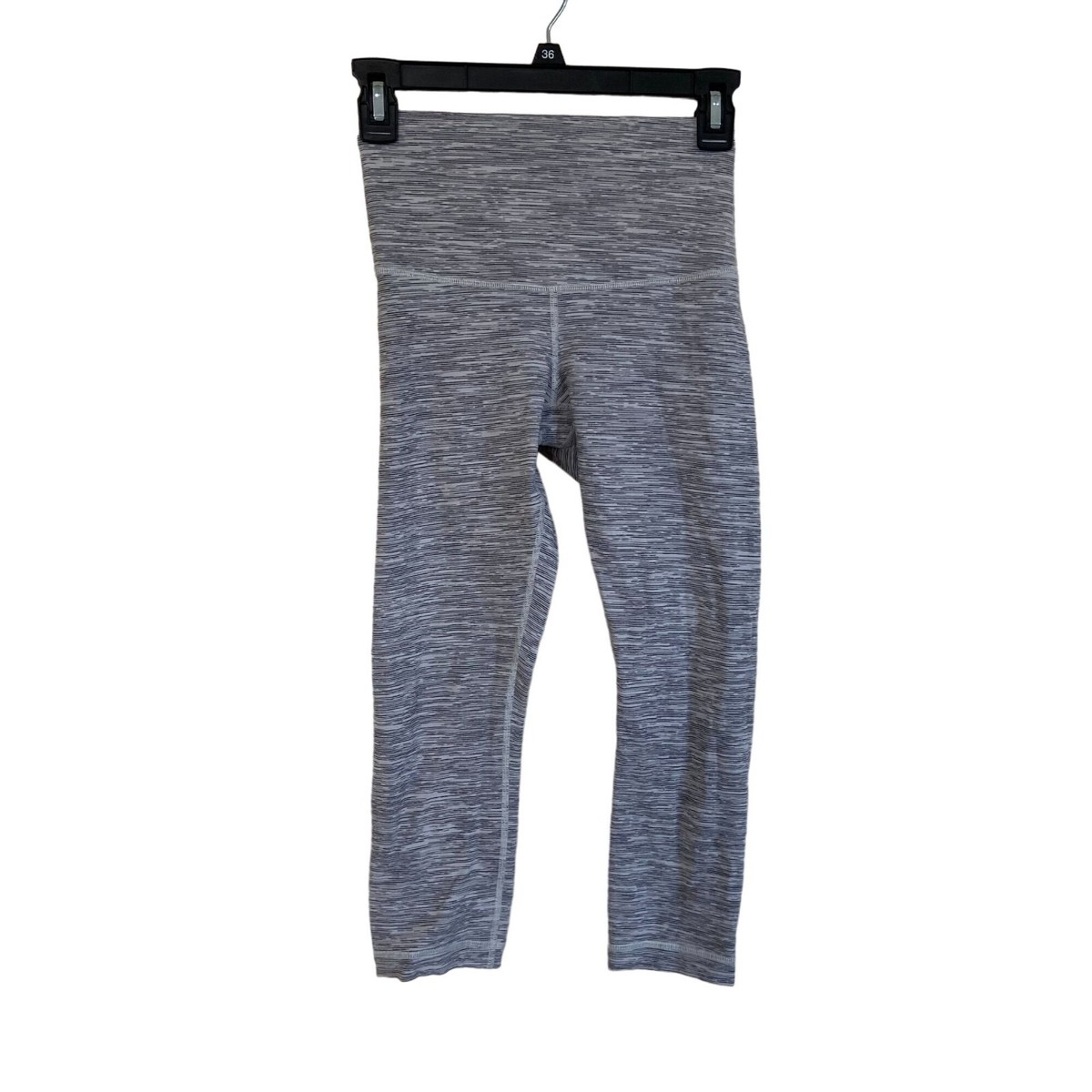 Lululemon Align Leggings Space Dye Black White Compression Size