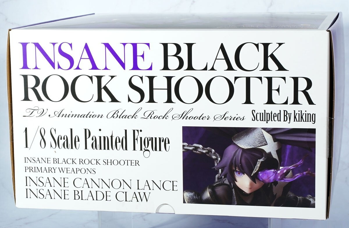 INSANE BLACK ROCK SHOOTER 1/8 フィギュア　未開封 Insane Black Rock Shooter 1/8 Figure (BLACK ROCK SHOOTER)
