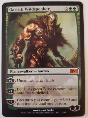 MTG Garruk Wildspeaker M11 NM Card | eBay