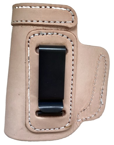 Gexgune IWB Lederholster, Pistolenholster Für Taillengürtel Handgefertigt 3 Slot Pancake Desigh