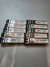Lot Of 10 SFP Modules Transceivers Mixed Brands