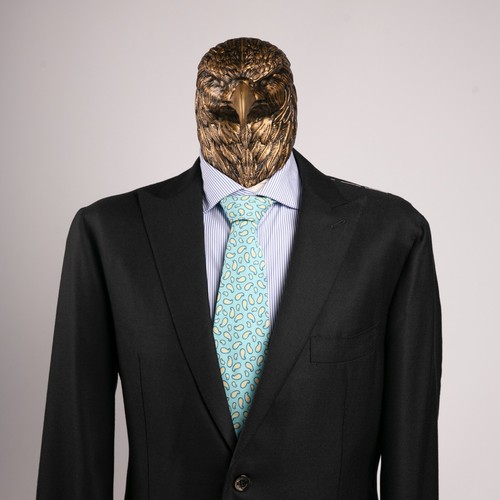 NWT $3950 PATRICK HELLMANN Wool Cashmere Peak Lapel Suit Midnight Blue 47US/57IT - Picture 4 of 24