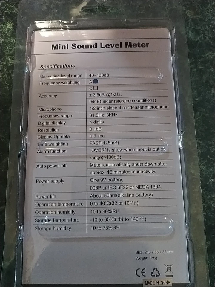 Brand New Tenma Sound Level Meter: Model 72-935 - Image 2 of 2
