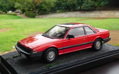自動車 Tamiya Honda Prelude XX Tamiya Honda Prelude XX 1/24 scale model kit. Photographs.