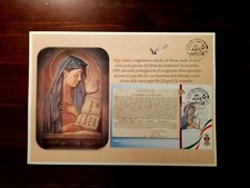 Stampa su cartoncino - Virgo Fidelis Patrona Carabinieri - 70° bollo Incisa (AT)