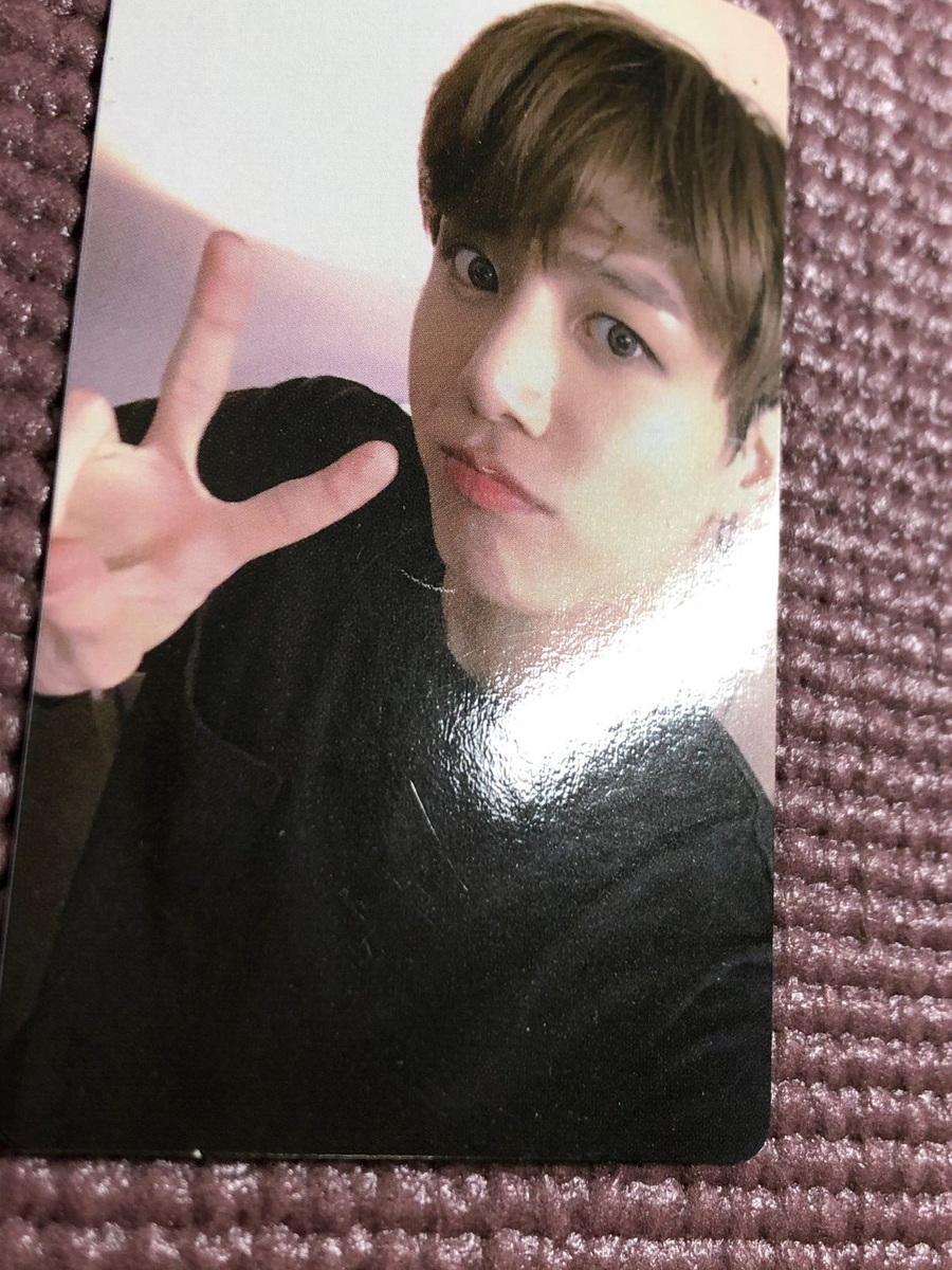 BTS World Tour Love Yourself Europe DVD Official Photo Card