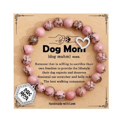 TONY & SANDY Dog Mom Bracelets - Unique Gifts for Women - Birthday, Mothers D...