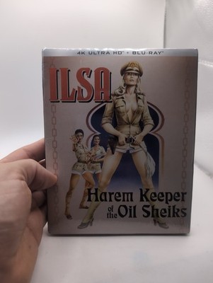 Ilsa Harem Keeper of the Oil Sheiks 4K Ultra HD Bluray/Bluray w/ Slipcover New