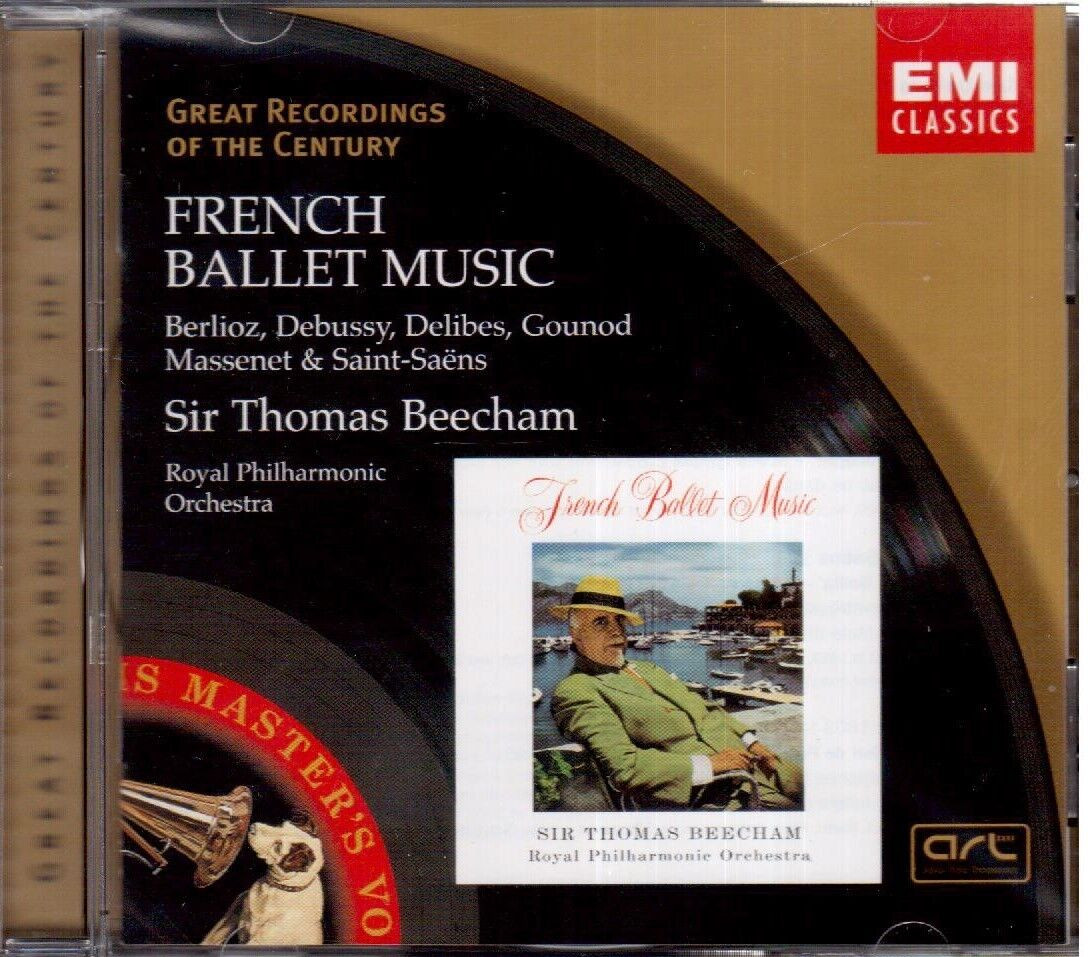 Tohomas Beecham: música de ballet francés / Berlioz, Debussy, Delibes, Gounod...
