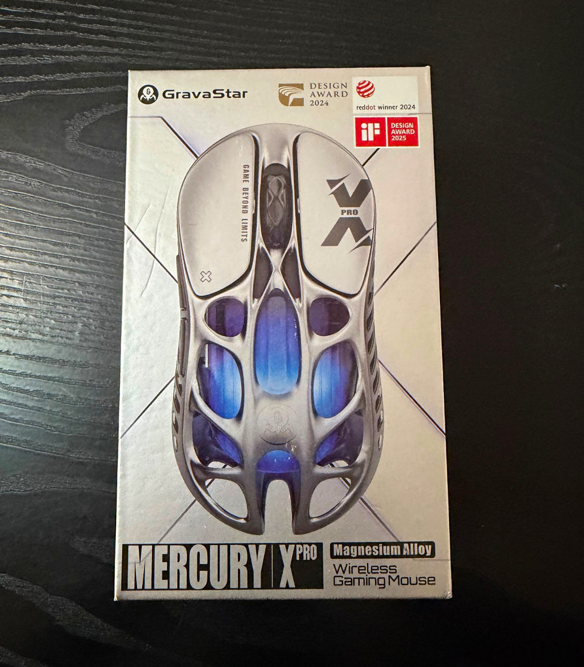 GravaStar Mercury X Pro Wireless Gaming Mouse Bluetooth/2.4GHz/Wired 32000DPI