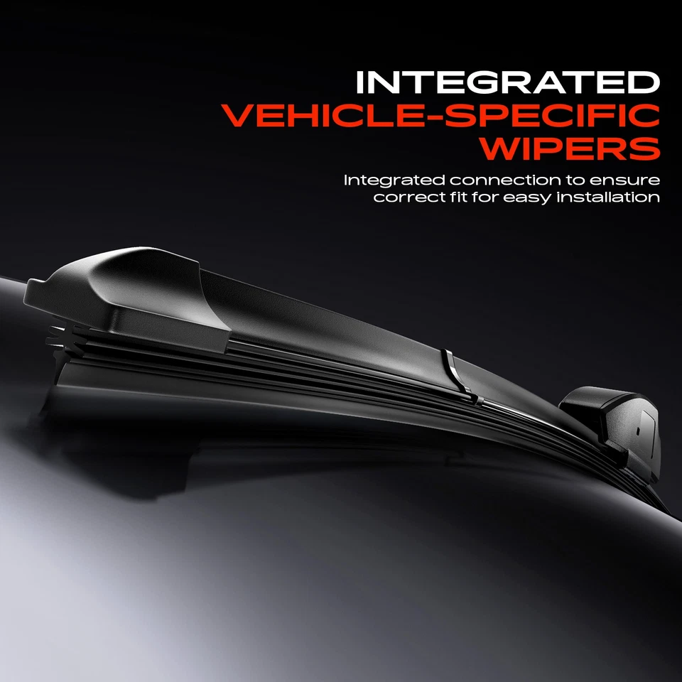 2 piezas limpiaparabrisas delantero 28" y 28" para Kia Rondo 2014 2015 2016 2017 Foto 3 de 4