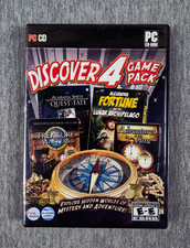 Discover 4 Game Pack PC CD-ROM Game 2010 NEW