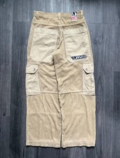 Vintage Jnco Jeans Bolts Corduroy Baggy Wide Leg Rare Y2K 90s