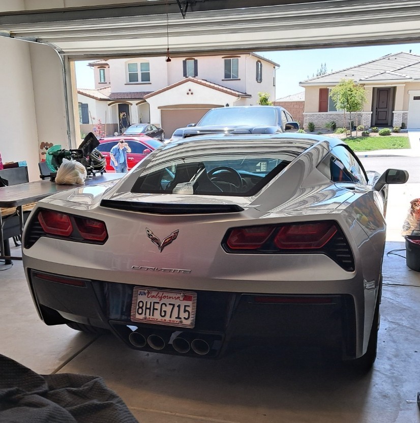 2017 Silver Chevrolet Corvette   | C7 Corvette Photo 4